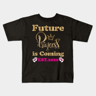 Future Princess is coming Kids T-Shirt